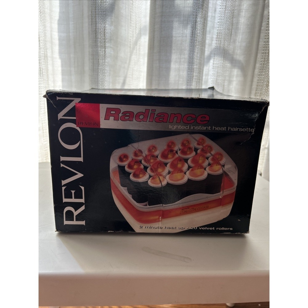 Revlon Radiance Lighted Instant Heat Curlers Pageant, Cheerleading, Wedding